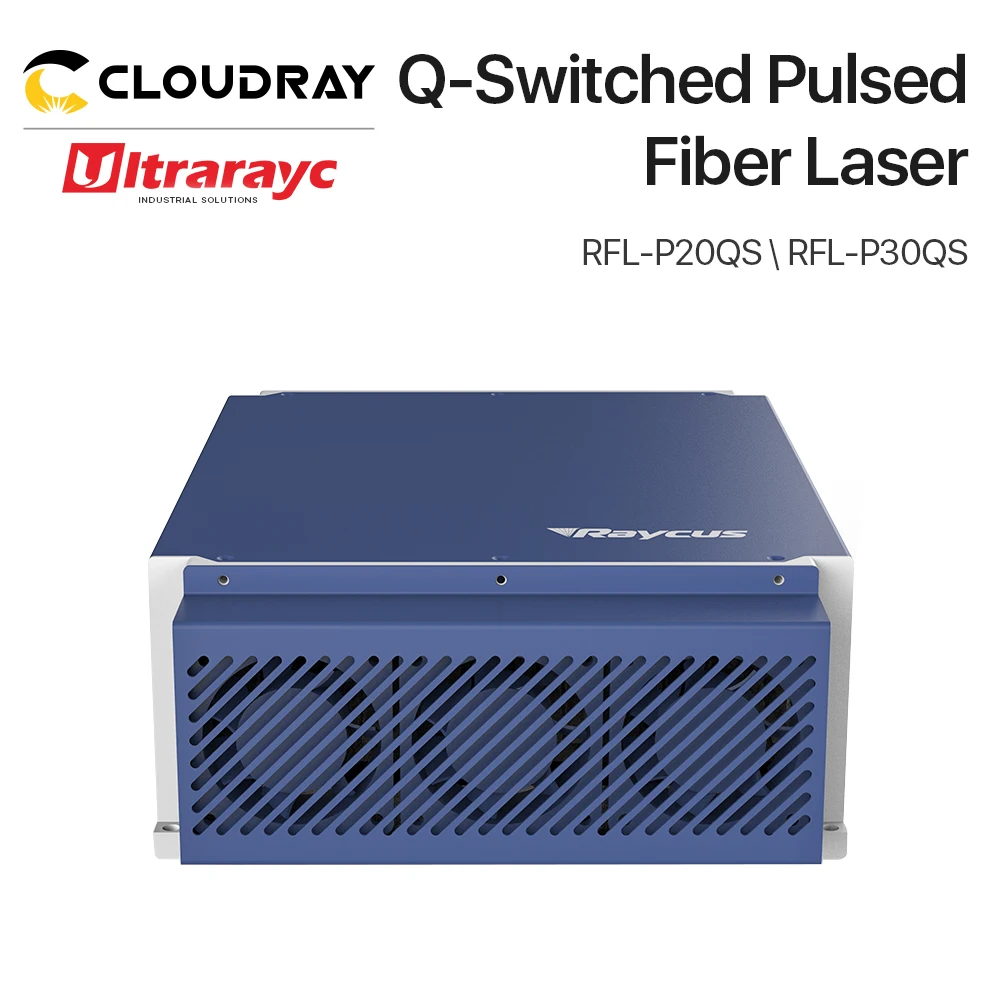 Ультрарайк 1064 м оригинальный Raycus Q-Переключаемый импульсный 20 Вт 30 волоконный