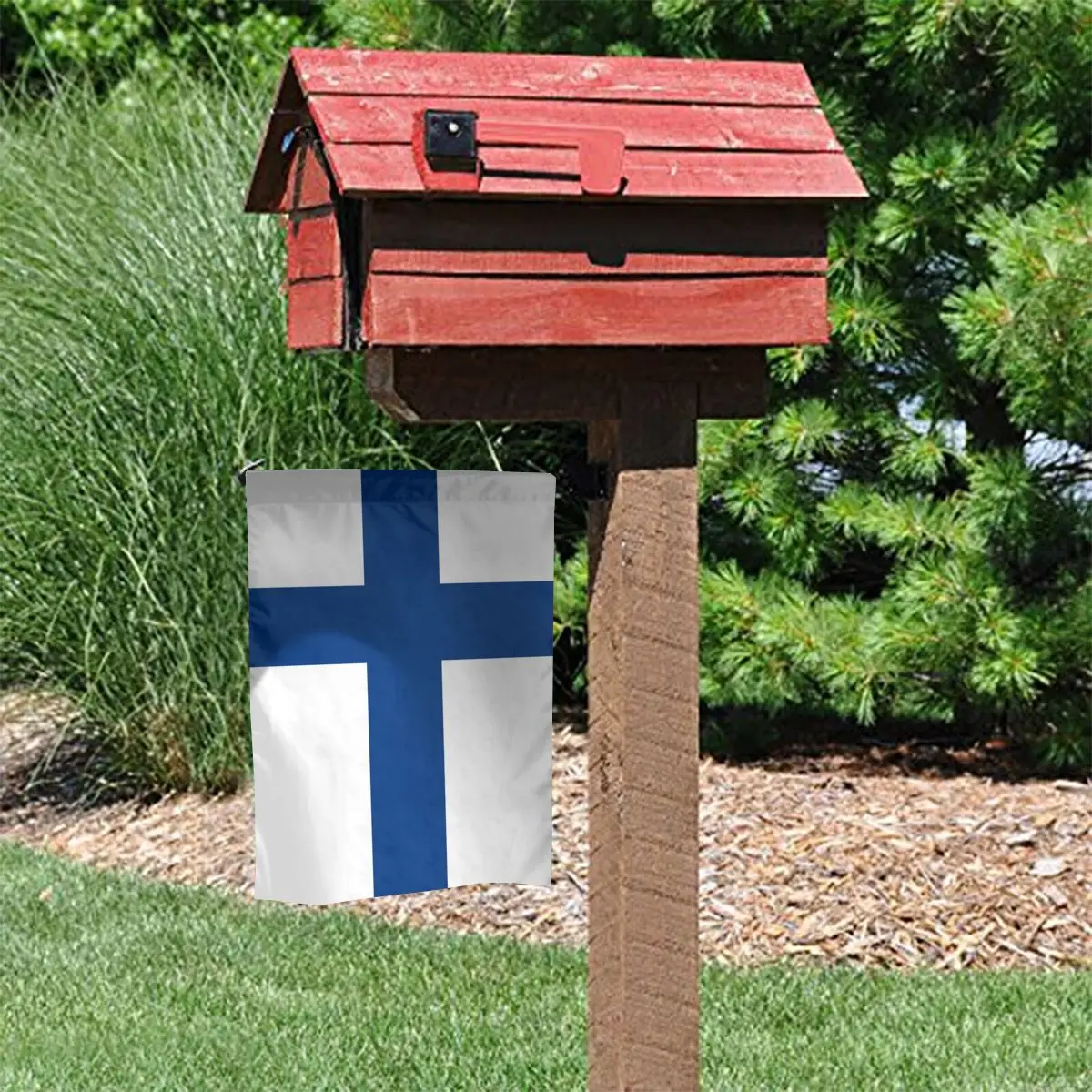 

Finland Flag 30X45cm outdoor Garden Flag