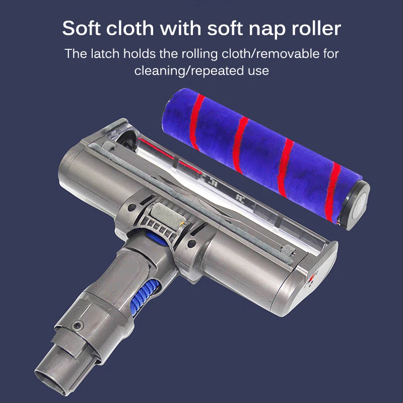 

Motorized Floor Brush Head Tool For V8 V7 V10 V11 Vacuum Cleaner Soft Sweeper Roller Head Floor Brush Replacement