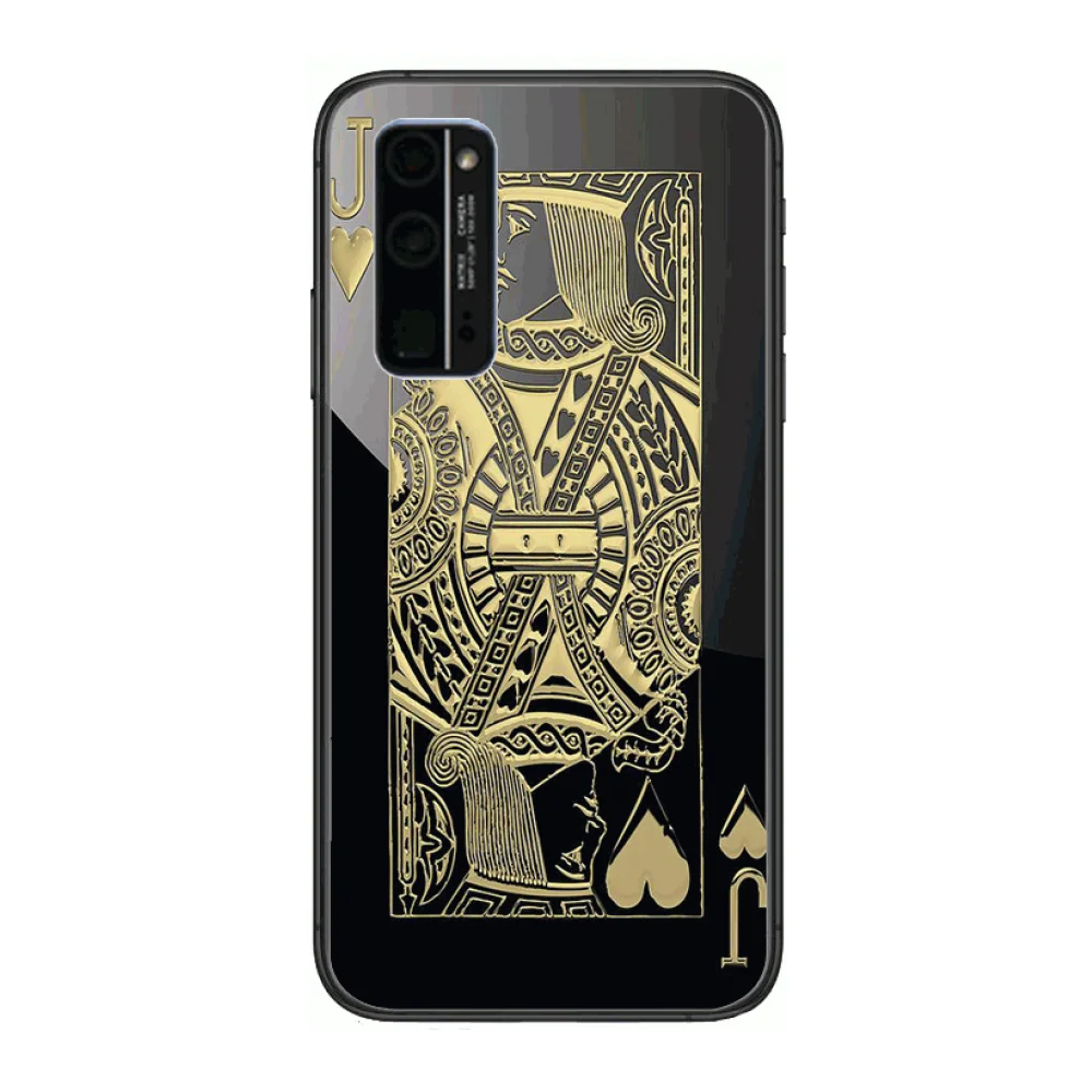

Exquisite Beautiful Phone Case Hull For Huawei Honor 8 9 10 20 30 A S Lite Pro 5g i Black Back Soft Cell Cover Pretty