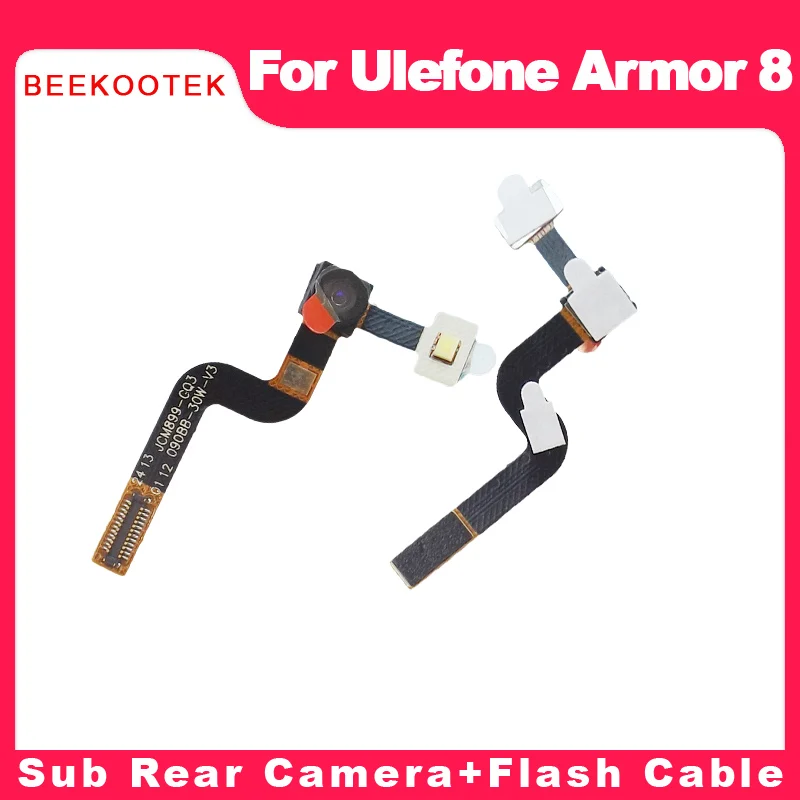 

BEEKOOTEK новая Оригинальная Основная камера + модуль вспышки для Ulefone Armor 8 мобильный телефон