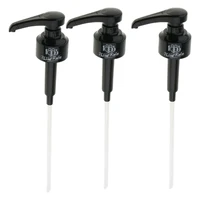 3 pcs black 10ml syrup pumps dispenser pump great for monin coffee syrups snow cones flavorings more