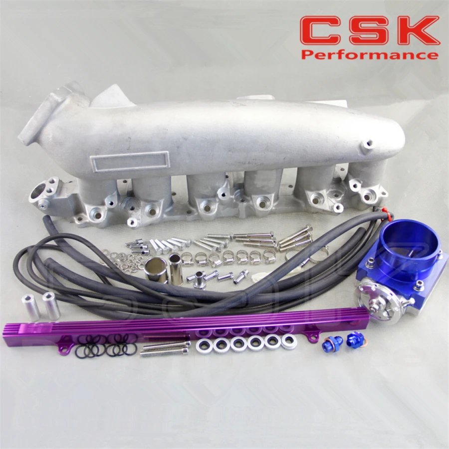 Литой алюминиевый впускной коллектор и Топливная рейка 80 мм дроссельная