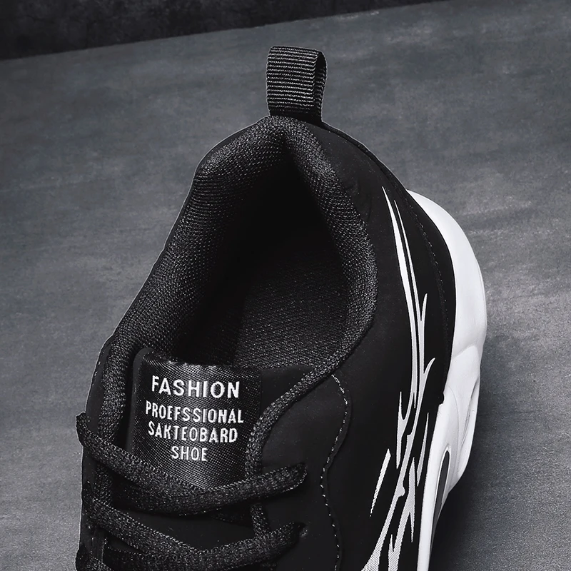 Мужская Вулканизированная обувь амортизирующая дышащая легкая удобная уличные