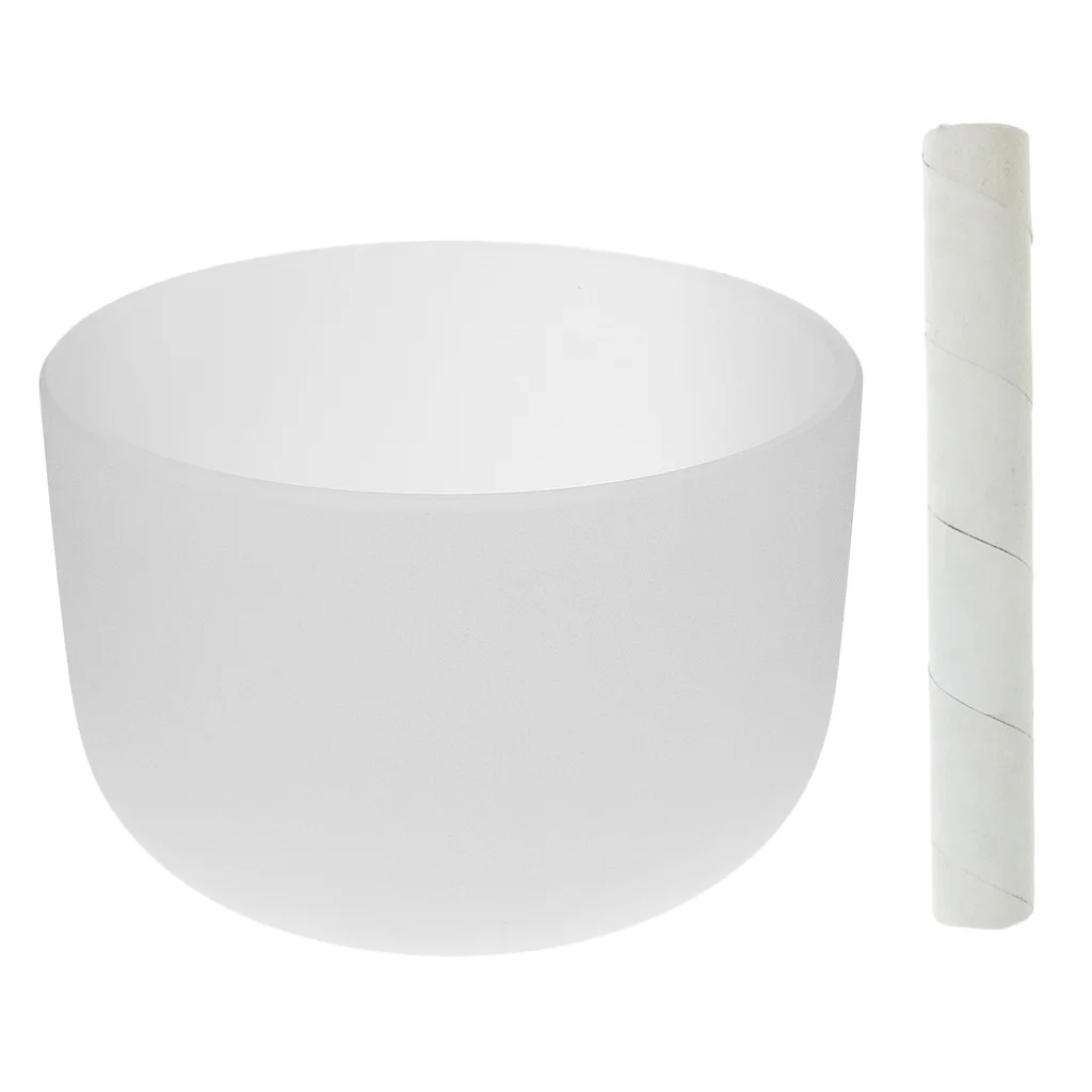 1 Набор Хрустальная Поющая чаша F Note чакра матовый кварц 8 ''для буддийской