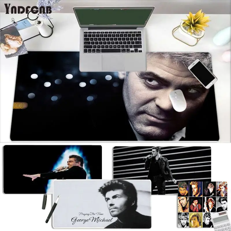 

George Michael Custom Skin Laptop Gaming Mice Mousepad Size For Cs Go LOL Game Player PC Computer Laptop