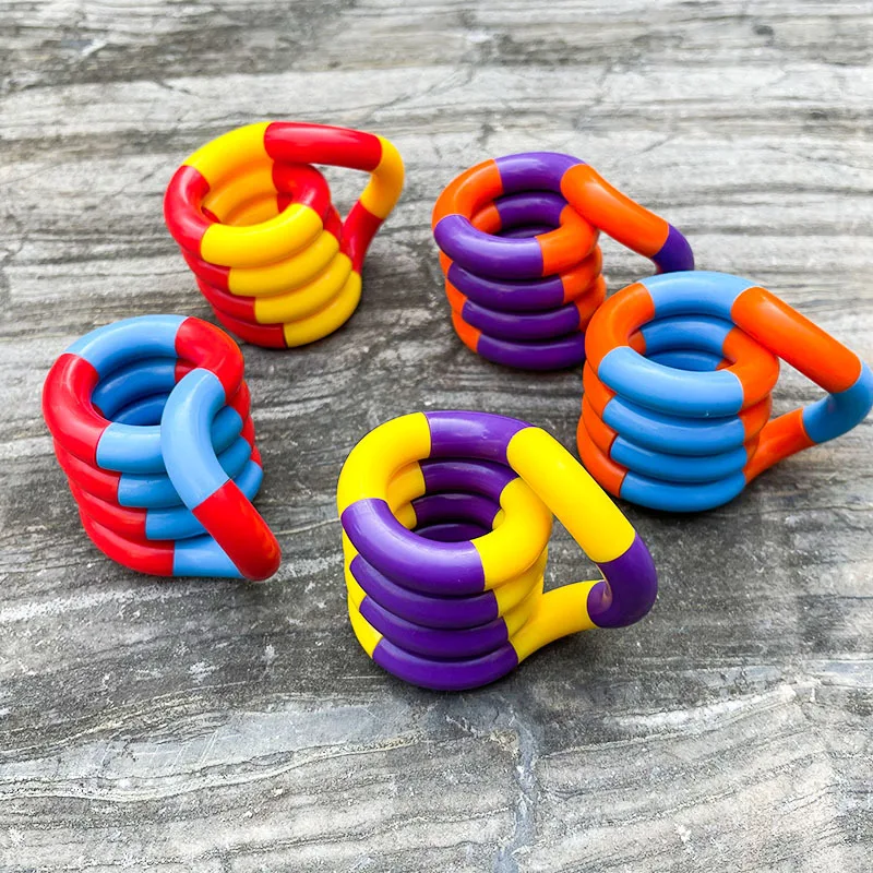 

New Color Fidget Anti Stress Toy Twist Adult Decompression Toy Child Deformation Rope Perfect For Stress Kids Play Toys Fidget