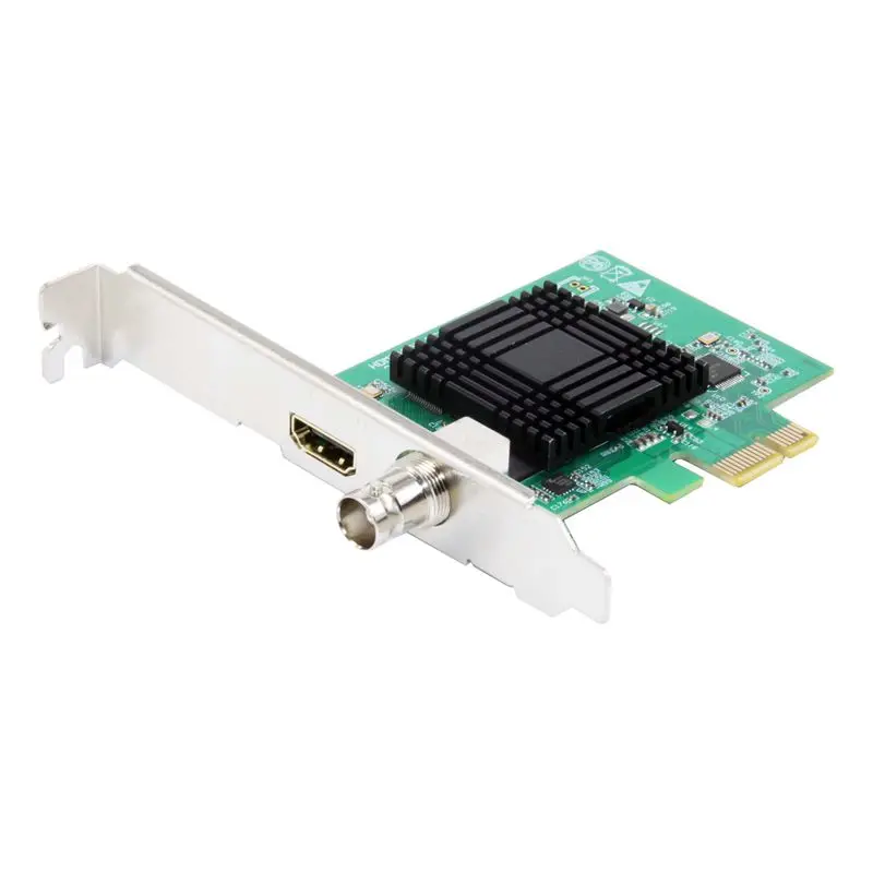 UC3250HS Карта видеозахвата PCIe 60FPS HDMI SDI видеозапись карта игра потоковая прямая трансляция 1080P VMix беспроводной OBS Xsplit - Цвет: UC3250HS