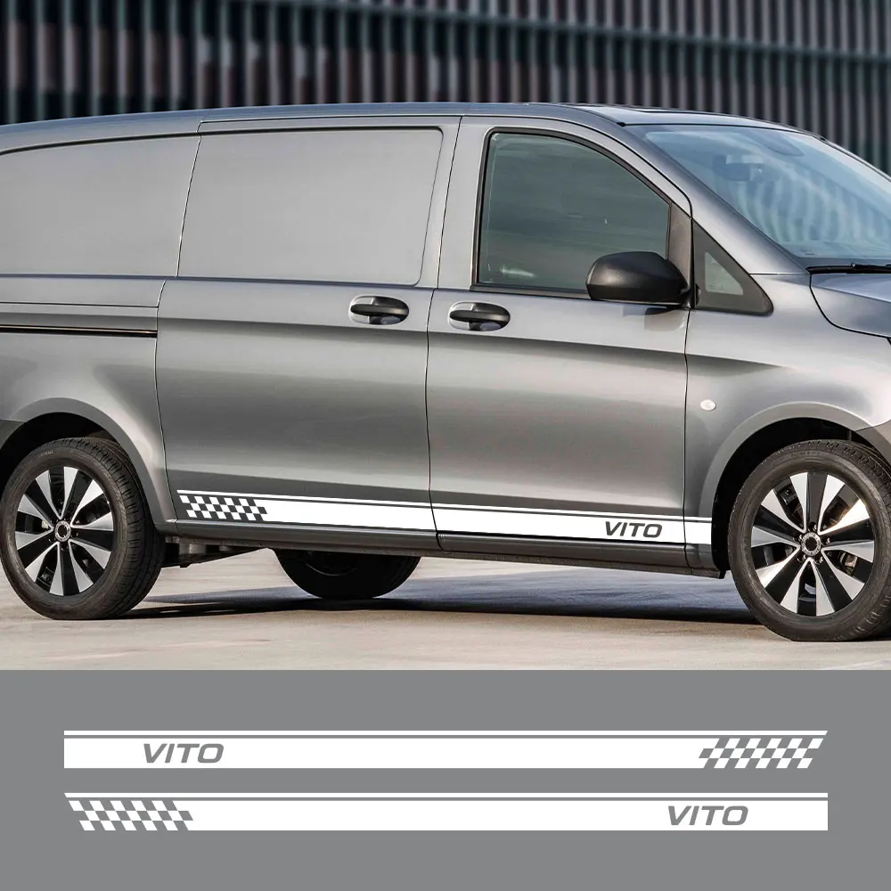 2 шт./партия виниловые наклейки на автомобиль Mercedes Benz Vito Viano V Class W447 W639 | Автомобили
