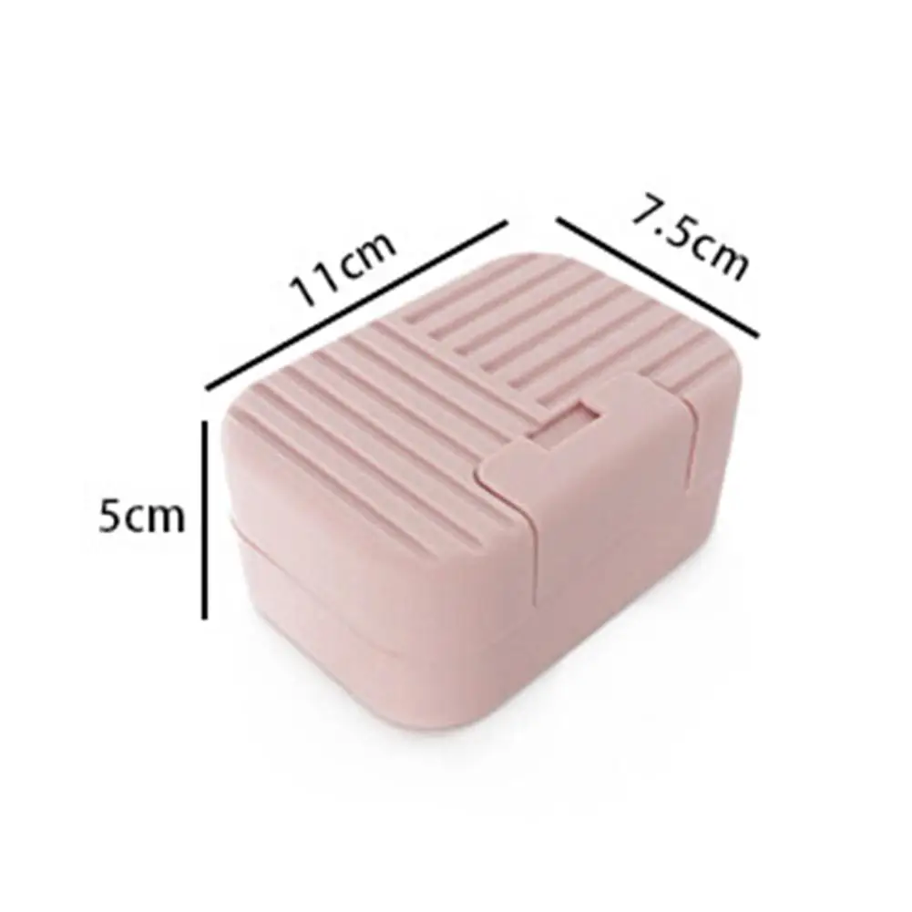 

Soap Protector Case Plastic Bathroom Shower Soap Box Tray Dish Storage Holder Plate Home Travel