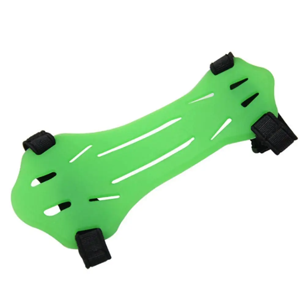 

1pcs Small Silica Gel Armguards Forearm Protector Bow Archery Arm Protector Arm Guard 2-Straps Hunting Accessories Dropshipping