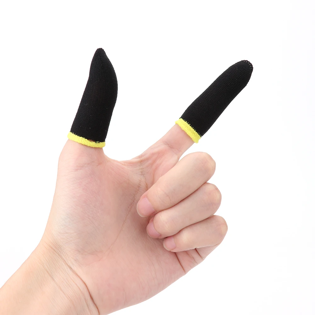 

2pcs Breathable Game Controller Finger Cover Sweat Proof Thumb Sleeve Sweat Proof Thumb Cover For PUBG Mobile Game sleeve