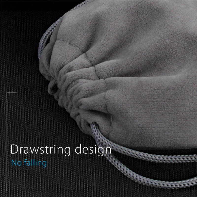 oppselve velvet mobile phone storage bag for usb charger usb cable phone power bank protection portable storage case accessories free global shipping