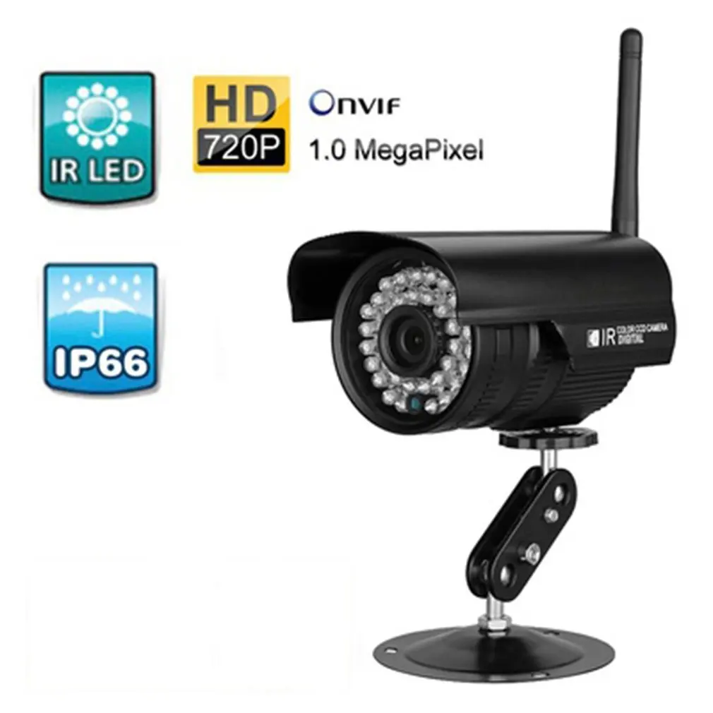 LESHP Wireless WiFi IP Camera 720p 1.0 Mega pixel Waterproof Security CCTV Monitor Mobile Motion Dectection Night Vision | Безопасность