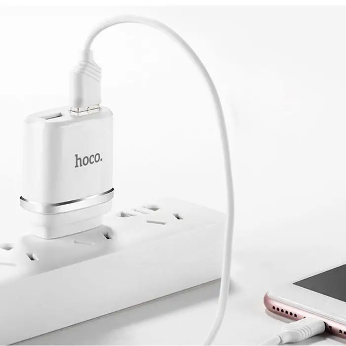 Быстрое зарядное устройство для телефона 2USB настенное быстрое мобильного USB