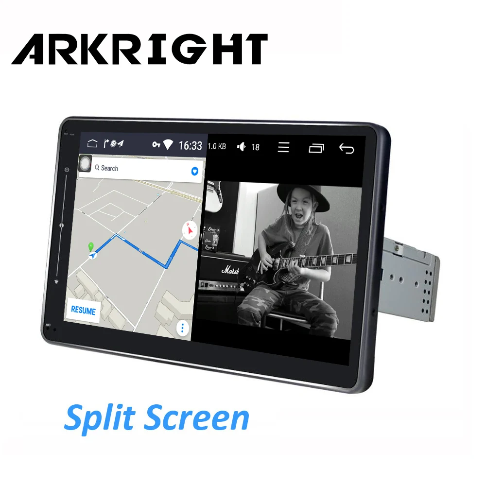 ARKRIGHT 1280*720 10 1 &quot1Din Adroid мультимедийное радио GPS DSP автомобильное Автомобильный
