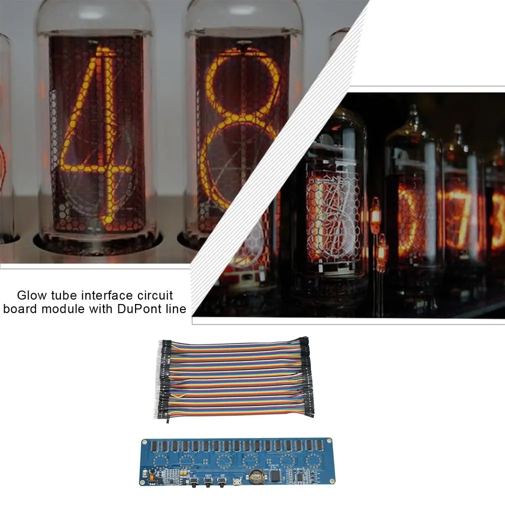 6-bit Nixie свечение часы материнская плата основная панель управления Универсальный