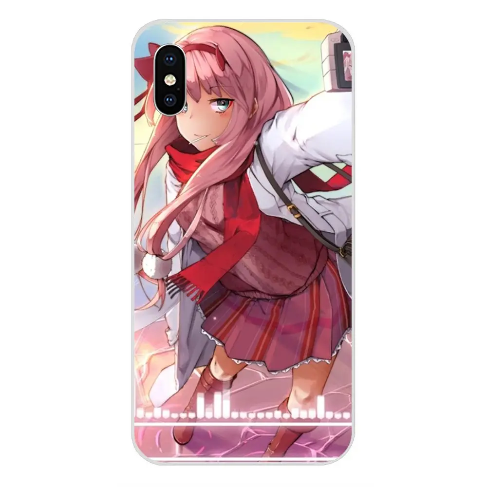 TPU Pattern Pink Darling in the FranXX Slim For Huawei Honor 4C 5A 5C 5X 6 6A 6X 7 7A 7C 7X 8 8C 8S 9 10 10i 20 20i Lite Pro | Мобильные