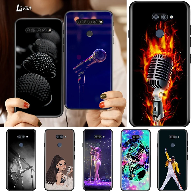 Музыкальный сон микрофон для LG K92 K62 K52 K42 K31 K22 K71 K61 K51S K41S K30 K20 G8 G8S G8X ThinQ силиконовый