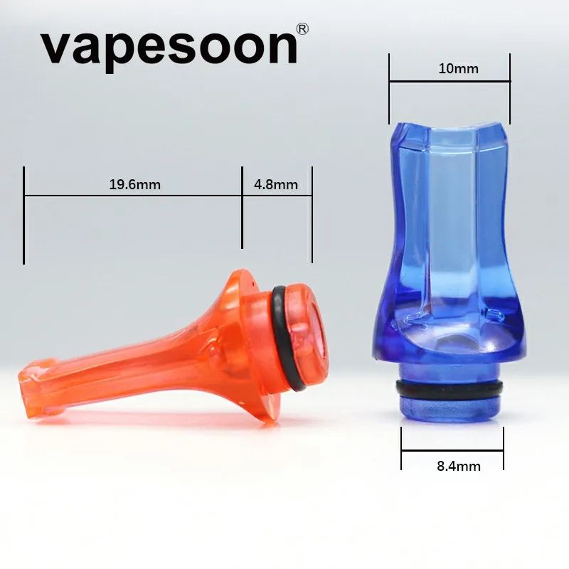 

3pcs Colors Flat Plastic 1453 MAX Drip Tip 510 for Justfog 1453 Atomizer 1.6ml Tank Electronic Cigarette 510 Thread Clearomizer
