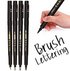 4 размера перо для каллиграфии набор кистей для письма набор гибких маркеров для пополнения кистей Набор для написания чертежей DIY Журнал