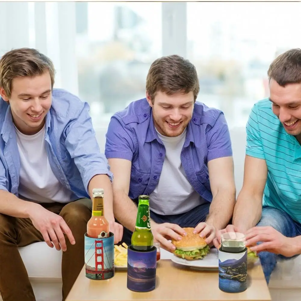 Простая многофункциональная изоляционная Неопреновая банка-холодильник для