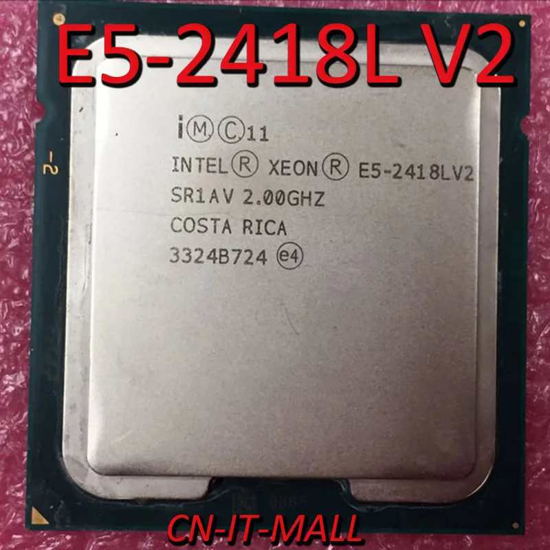 

Pulled E5-2418L V2 Server cpu 2.0G 15M 6Core 12 Thread LGA1356 Processor