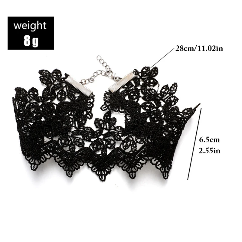 

Women Lace Choker Butterfly Gothic Woman Collar Party Jewelry Neck Accessories Chokers Chain Necklace Clavicle Necklace