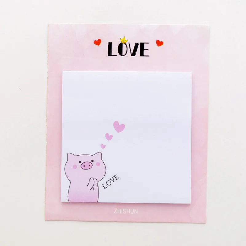 Sandro креативный мультяшный поросенок бумага для заметок девочек милые кавайные