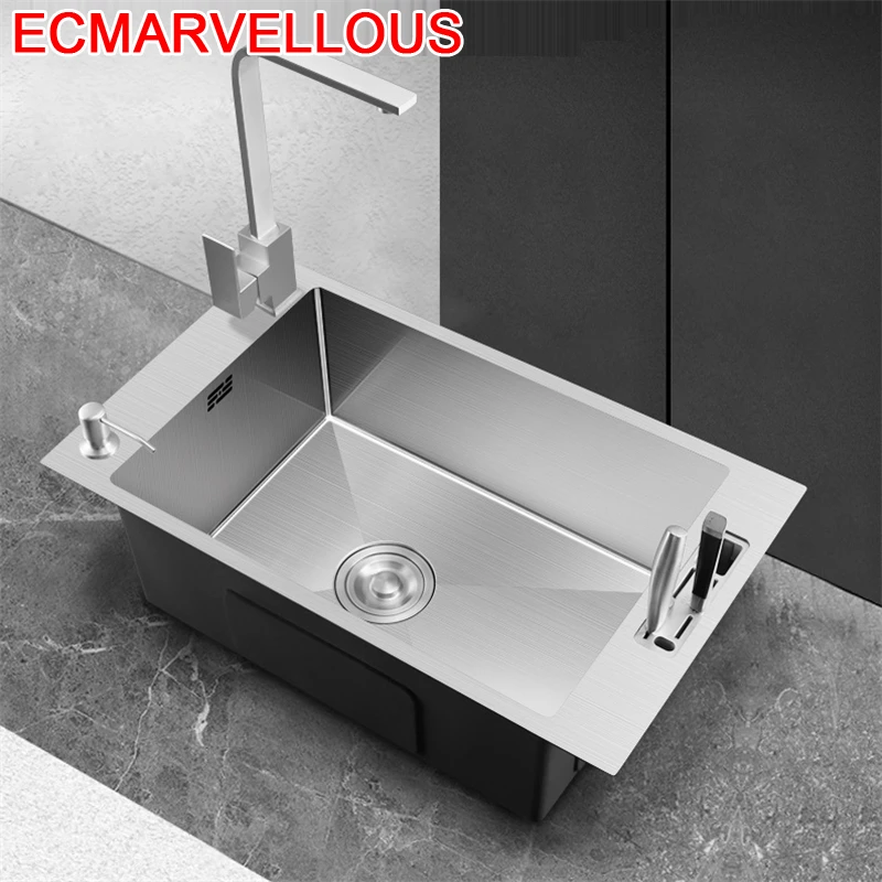 Нержавеющая сталь Escurridor Evier Lavello Cucina Wasbak Inox Inoxidable Куба Pia Cozinha Fregadero De Cocina Кухня
