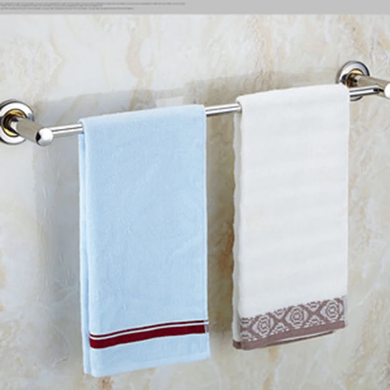 400-500 мм одинарная двойная вешалка для полотенец из нержавеющей стали настенная