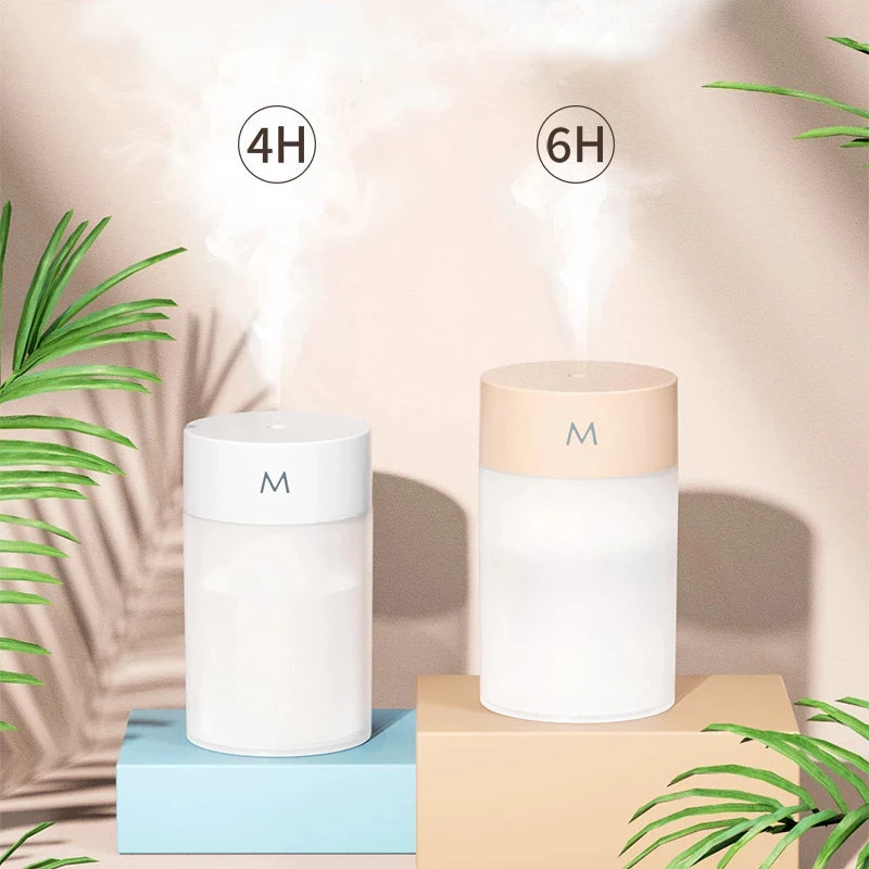 Ультразвуковой увлажнитель воздуха 260 мл мини-диффузор для ароматерапии