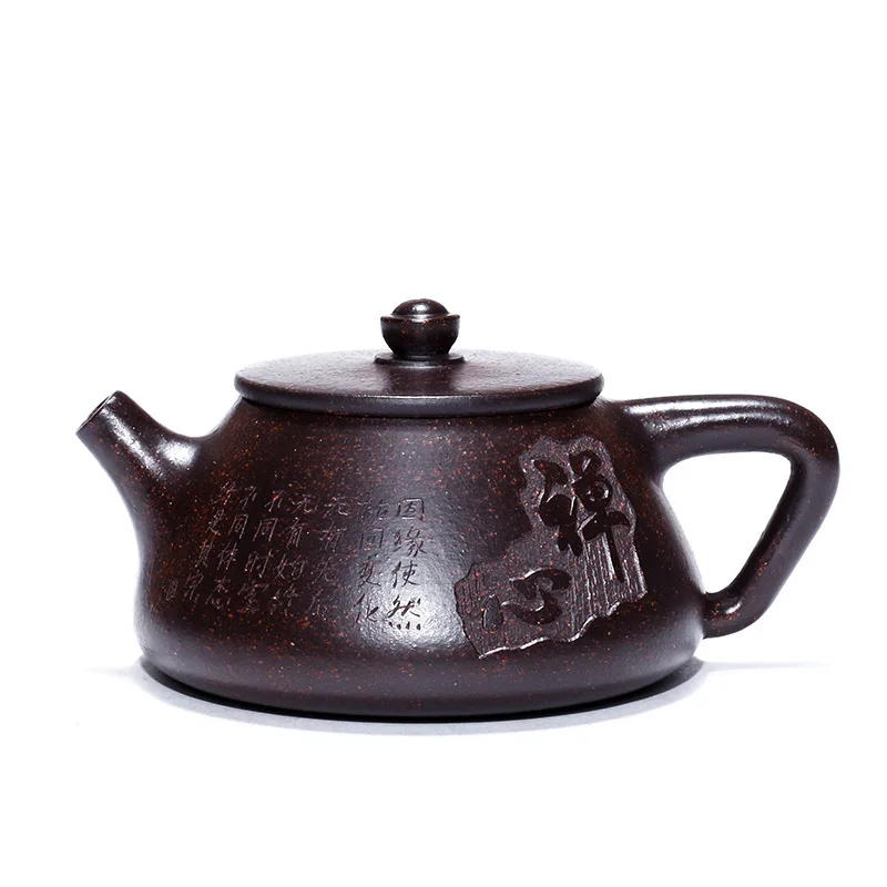 

Heart Stone Drum Black Gold Just Shao Beautiful China Pure Manual Tea Set Wholesale Customized Tiny The Shang Dynasty Reason