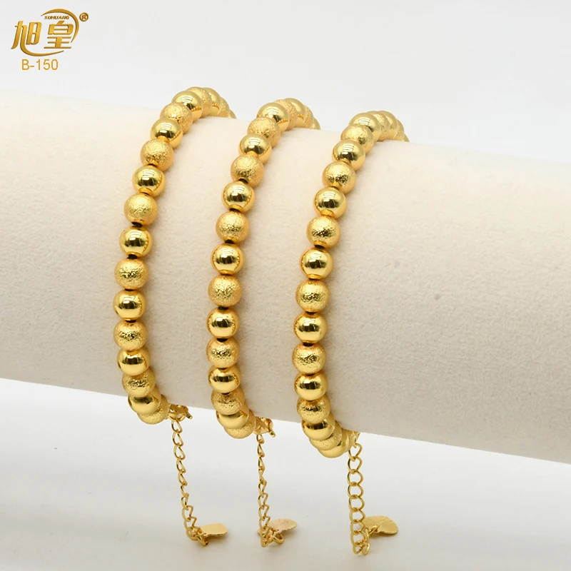 

XUHUANG Fashion Beads Copper Bracelets For Women High Quality Chain Bracelets Jewelry Wholesale Luxury Bridal Wedding Gifts