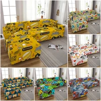 cartoon animal stretch corner couch cover l shape sofa need buy 2 pieces sofa slipcovers elastic sofa covers for living room