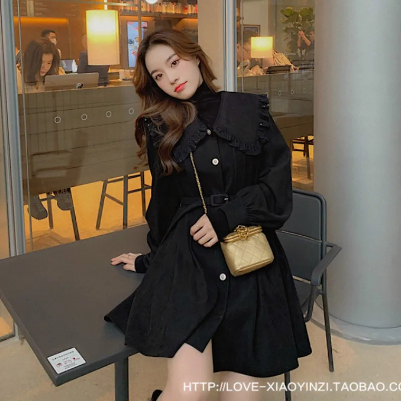 

Kawaii Elegant Dress Women Spring Sweet Designer Party Mini Dress Female Office Lady Casual Japanese Korean Dress Women 2021 New