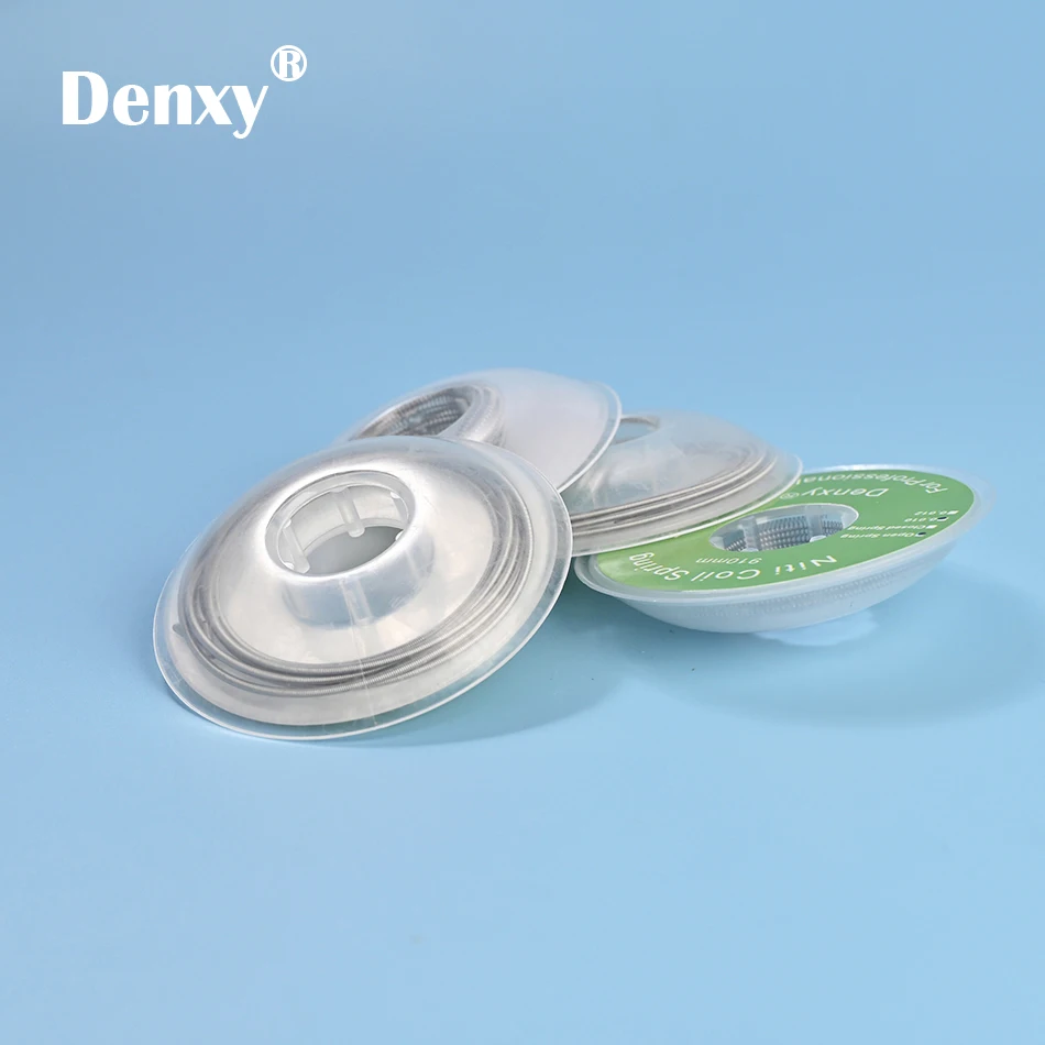 Ортодонтическая пружина Denxy 4 шт./лот с замкнутой пружиной пружинная
