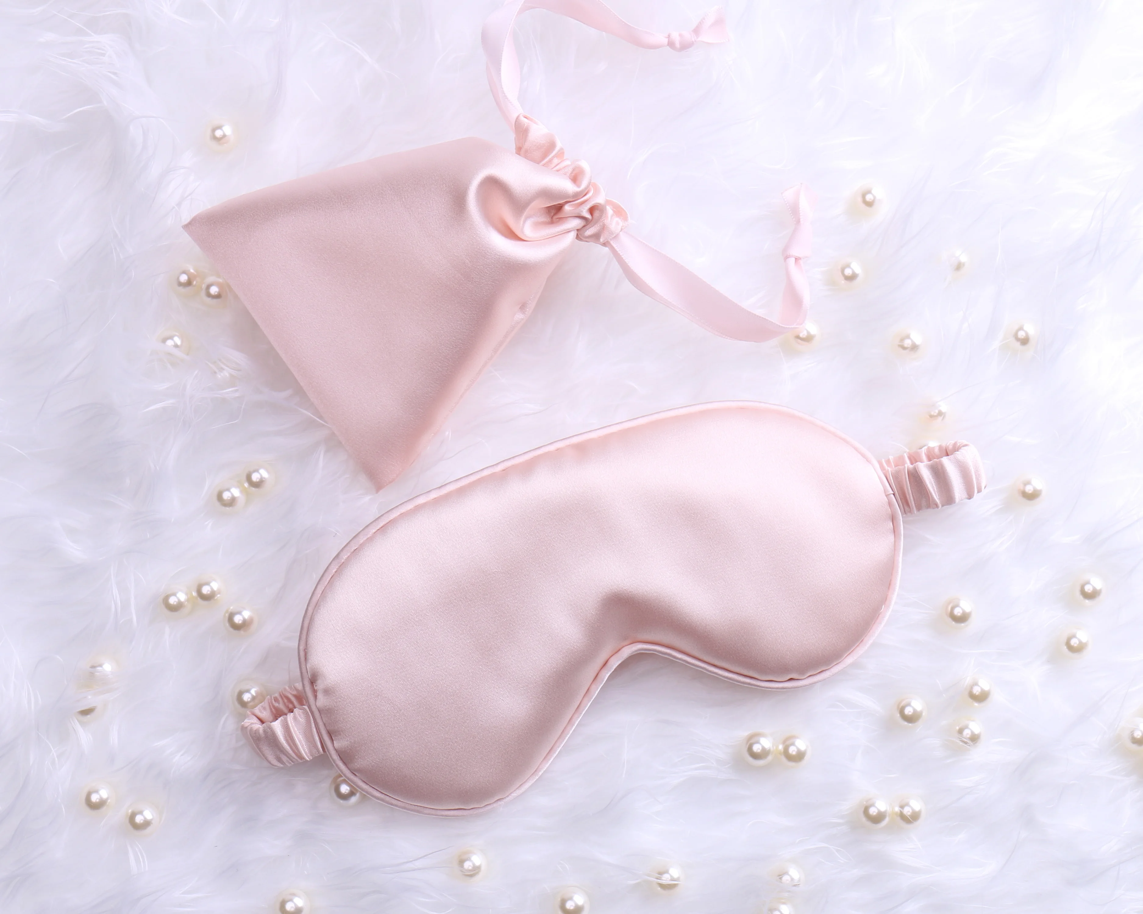 Атласная маска для сна на заказ мягкий подарок спа Праздничный Рождественский