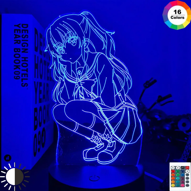 

Светодиодный ночсветильник аниме Charlotte Nao Tomori для спальни, Декор, подарок на день рождения, ночник Charlotte Nao Tomori светильник, Прямая поставка