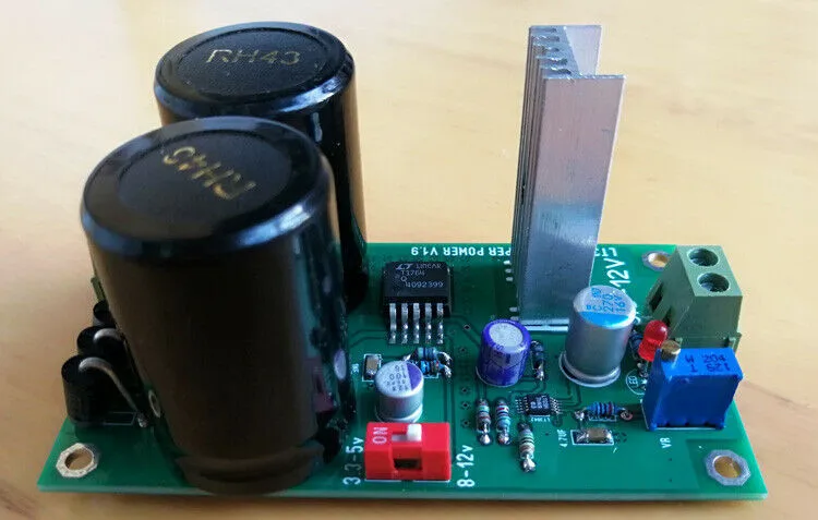 LT3042 + PNP 2-ступенчатый регулятор ультра низкая Шум линейный Питание доска