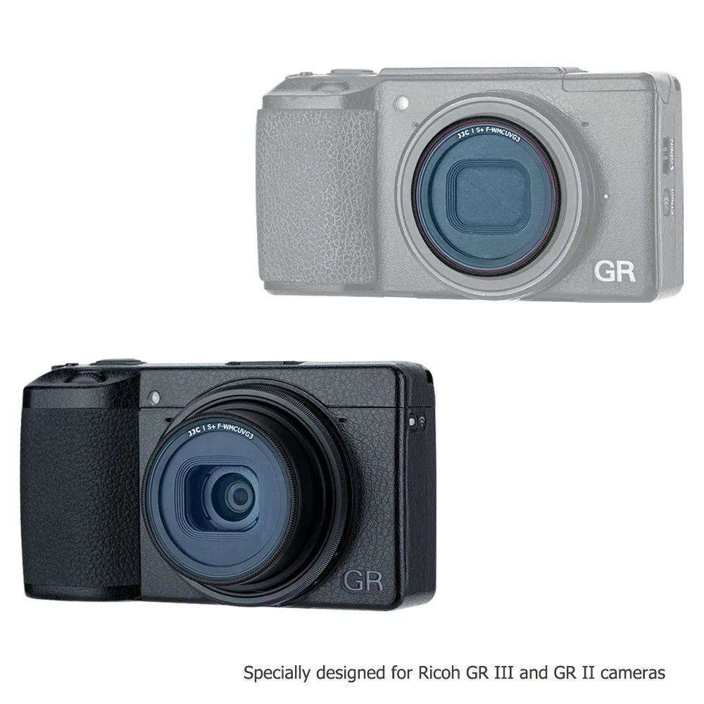 Ультратонкий многослойный оптический стеклянный УФ-фильтр для камеры Ricoh GR III/GR II