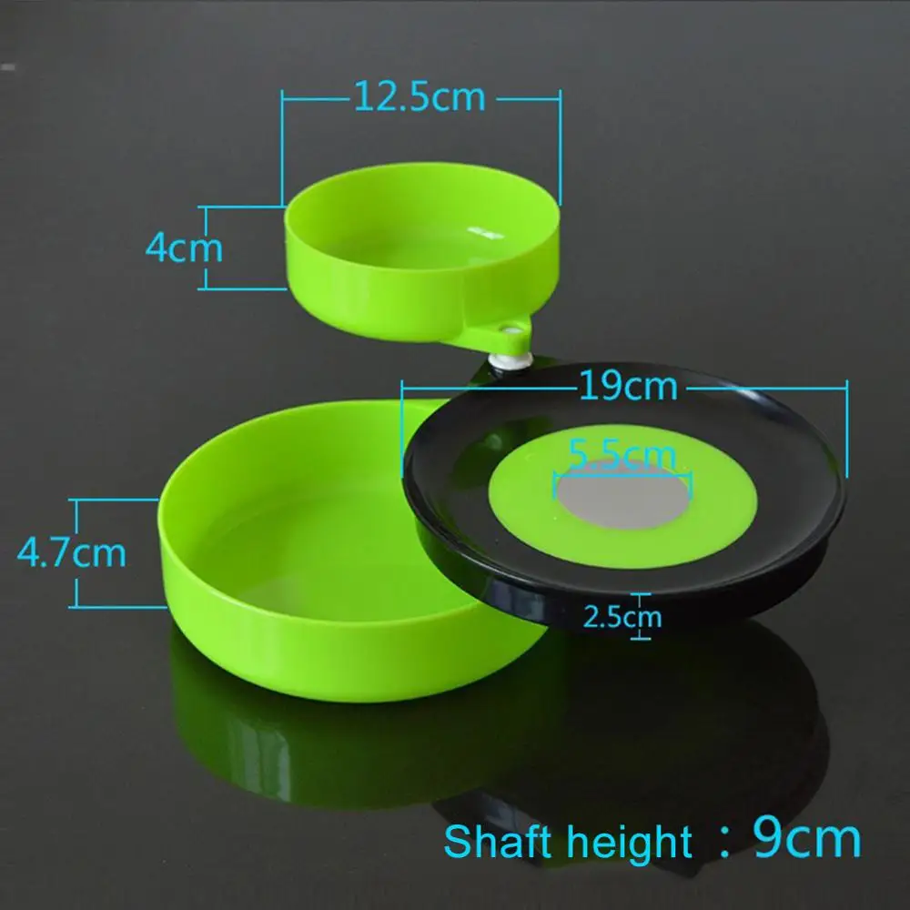 

Outdoor Magnetic Mini Pull Bait Tray Plastic Bait Plate Fishing Accessories Fishing Magnetic Fishing Tray Practical Convenient