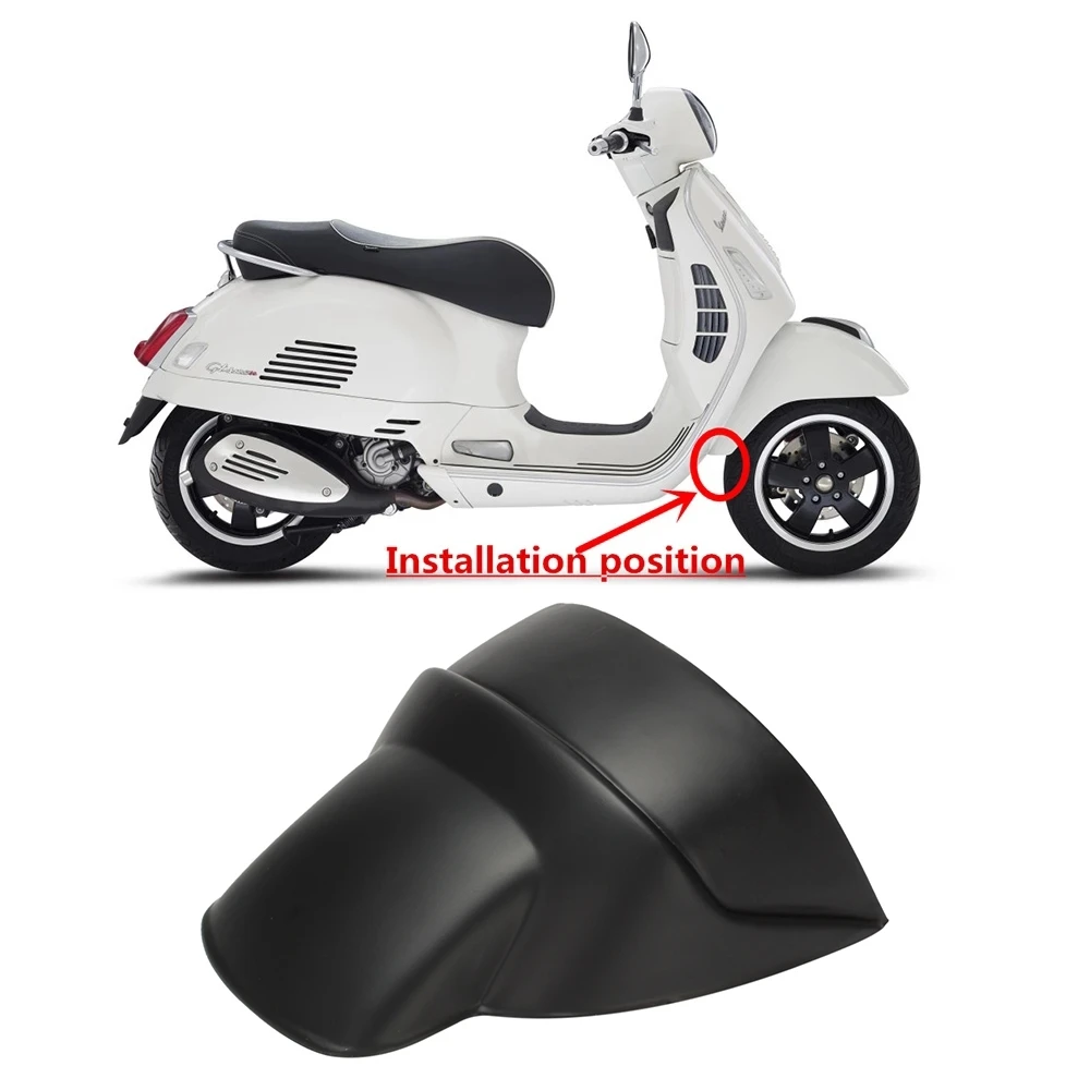 

Мотоциклетные аксессуары, удлинитель переднего крыла для Vespa GTS125 GTS250 GTS300 GTV300 2005-2021, брызговик, брызговик