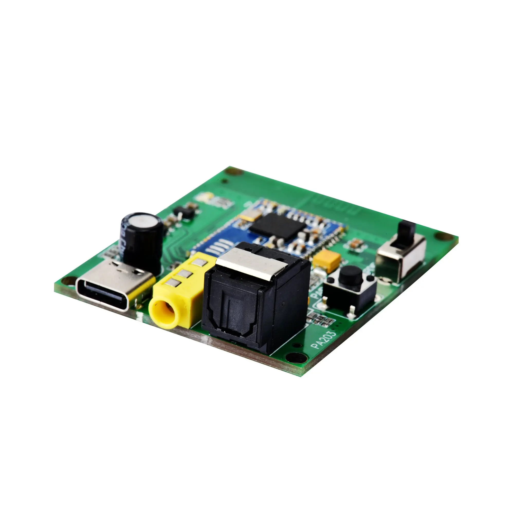 

PA203 Bluetooth 5.0 Audio Transmitter Module CSR8675 Optical Fiber Aptx-hd Transmitter