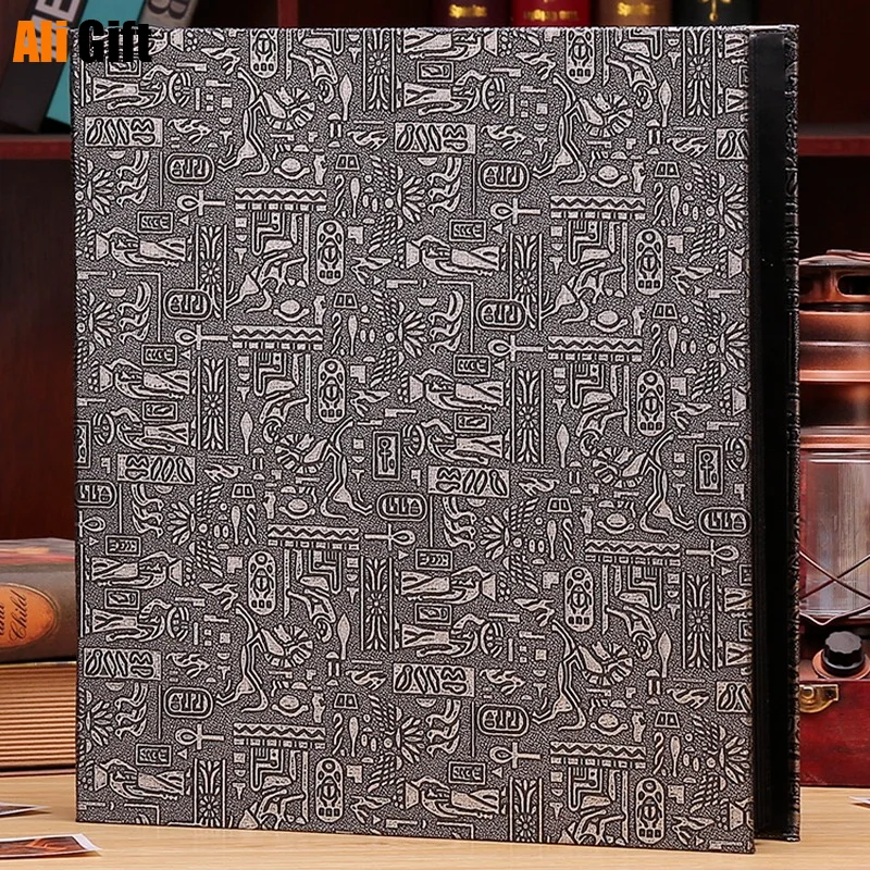 6 дюймов 800 пластиковые карманы фотоальбом семья вставить большой кожаный чехол