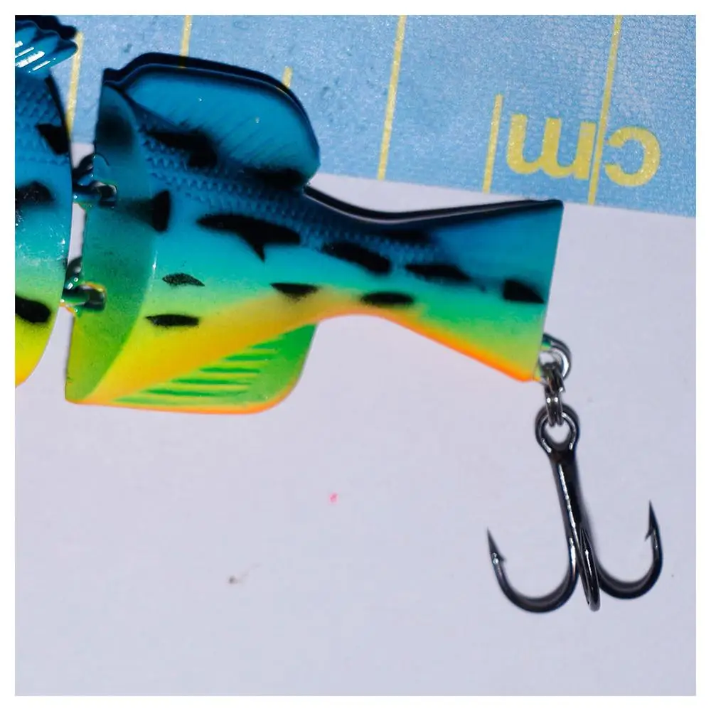 2 шт. рыболовные приманки Jerkbaits наживка Minnow Поппер 3D рыбий глаз искусственные для