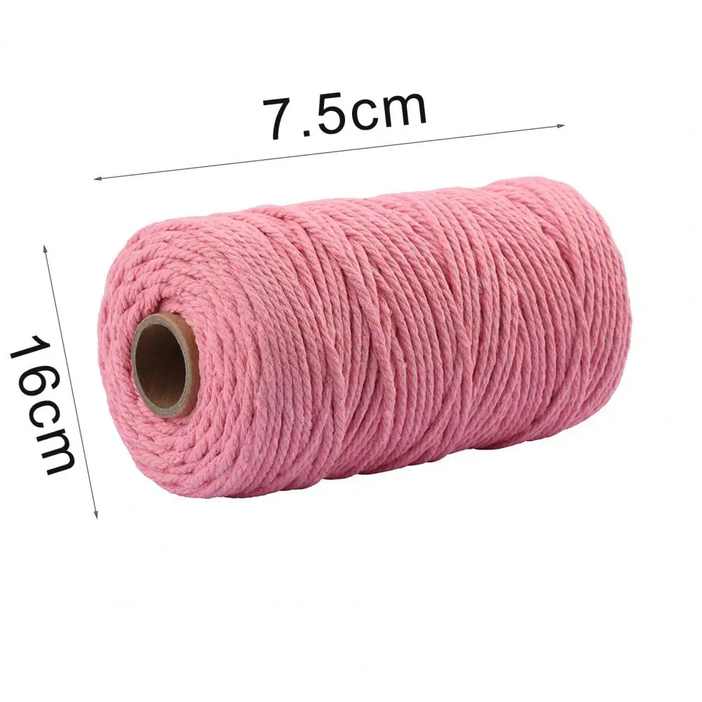 

60% Dropshipping!!1 Roll Cotton Cord DIY Multi-functional 3mm Decorative Warp Thread for Home