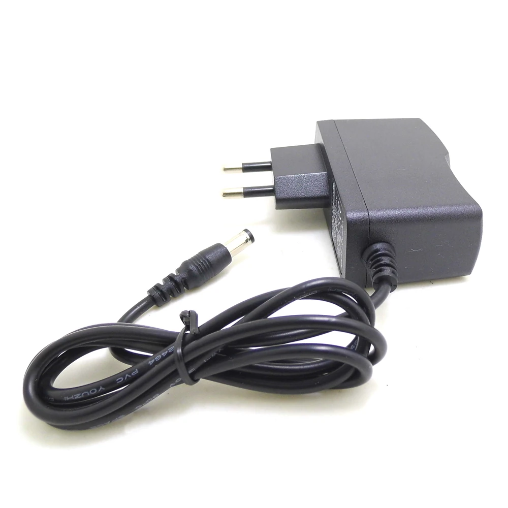 

US/EU Plug Power adapter charger Power Adapter for CCTV Camera AC 100-240V DC 12V 1A (2.1mm * 5.5mm)