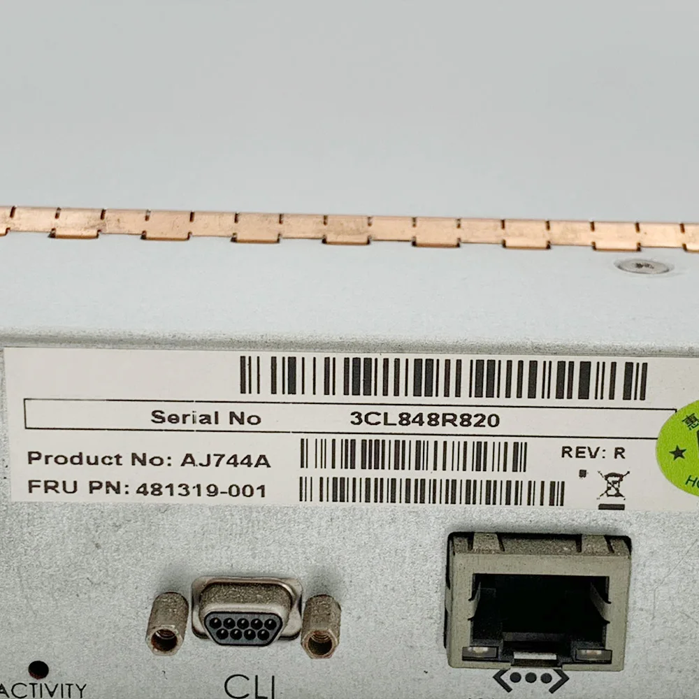 Оригинал для HP Storage FC волоконный контроллер MSA2000FC MSA2000 AJ744A 481319-001 545830-001 полностью