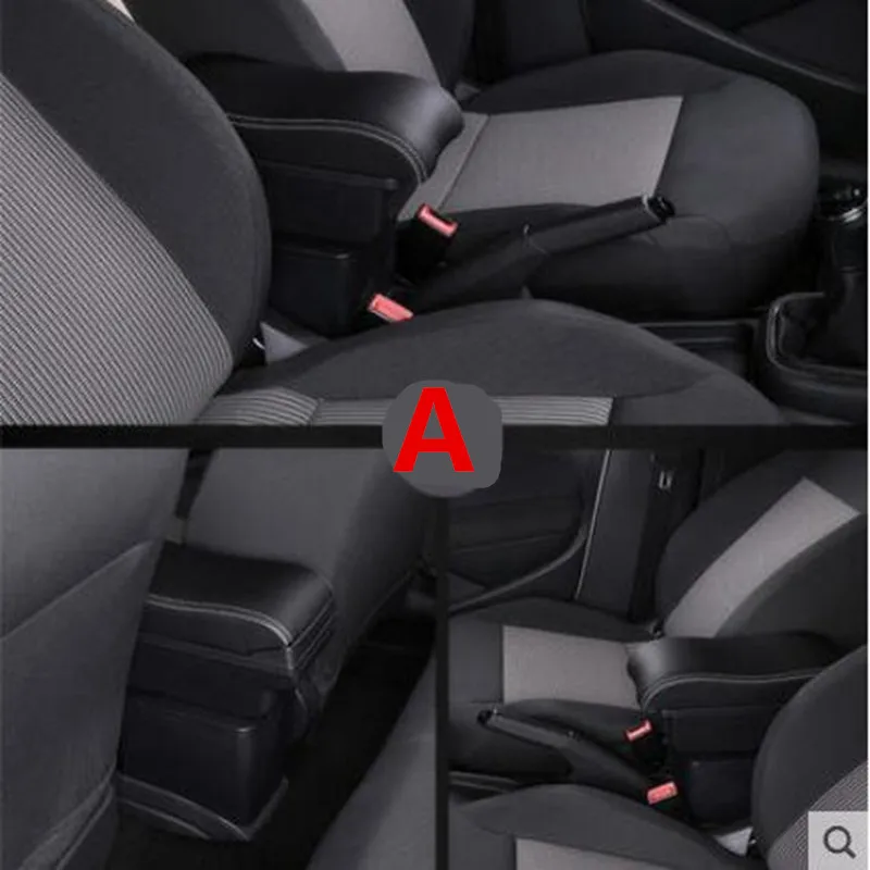 Для hyundai solaris 2/accent/Verna подлокотник коробка центральный магазин содержание коробка аксессуары /